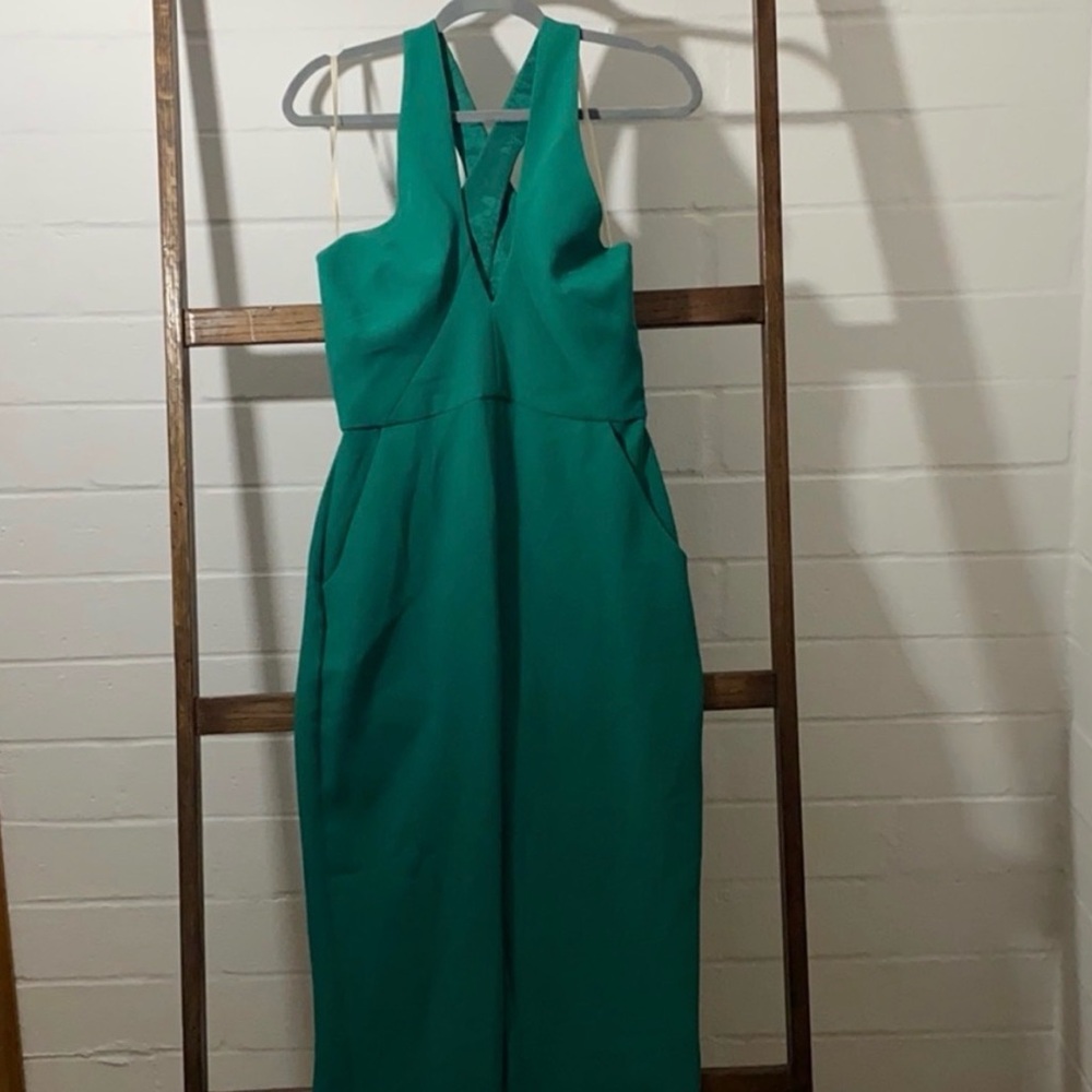 BCBG Green Jumpsuit